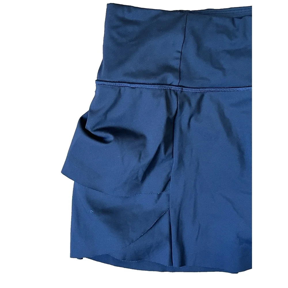 Athleta Momentum Black Tennis Zip Pocket Athletic Skort‎ Women's Medium
